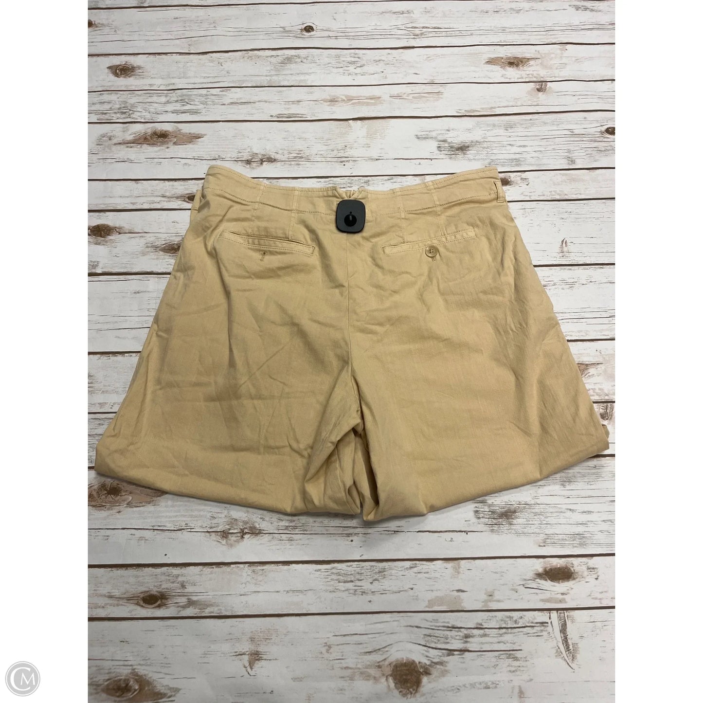 Pants Wide Leg By Maeve In Tan, Size: 14