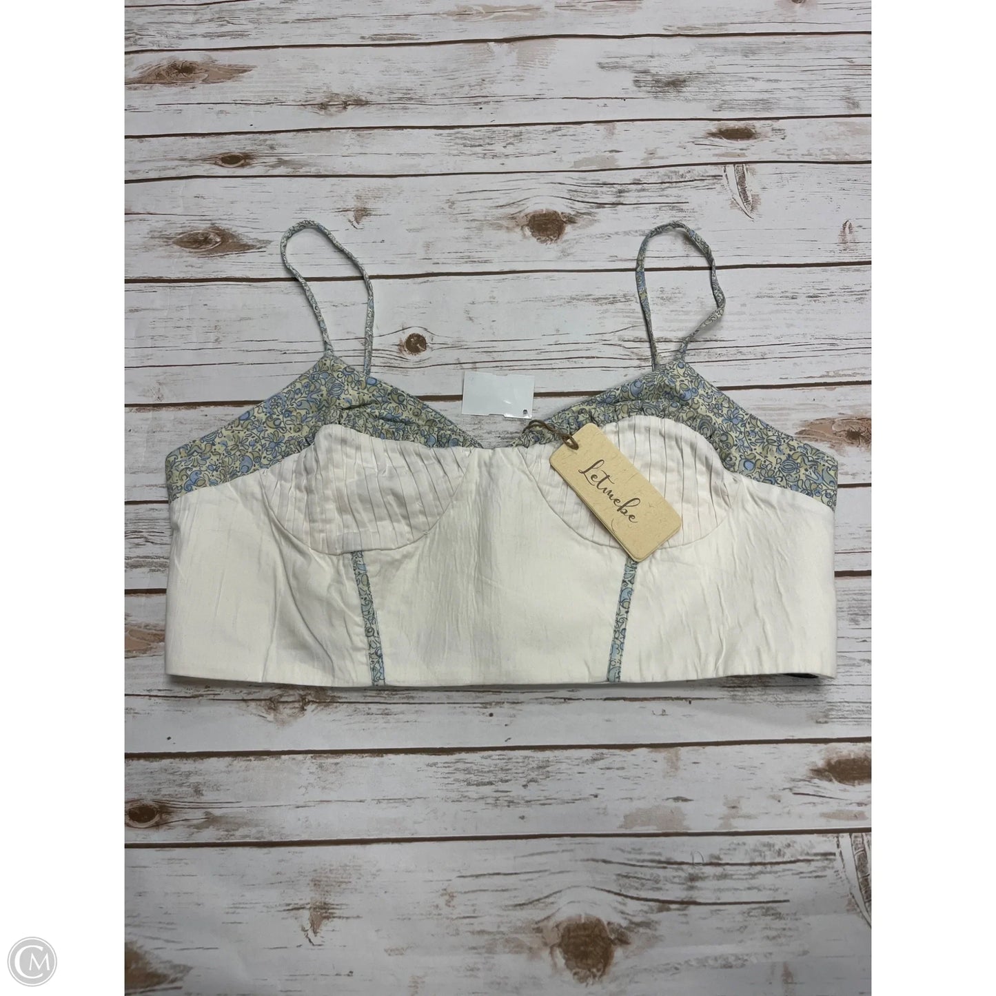 Top Sleeveless By Let Me Be In Multi-colored, Size: Xl