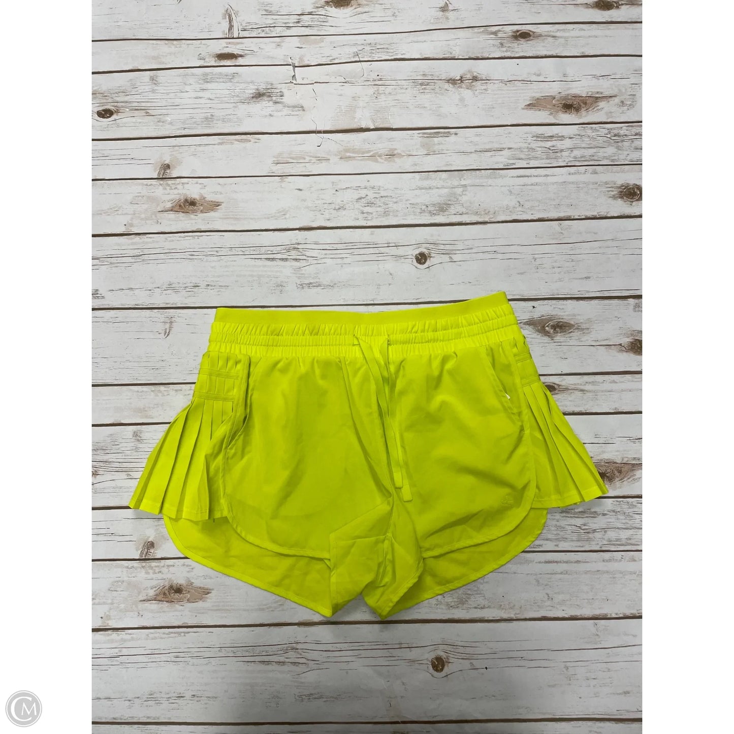 Athletic Shorts By Joy Lab In Yellow, Size: L