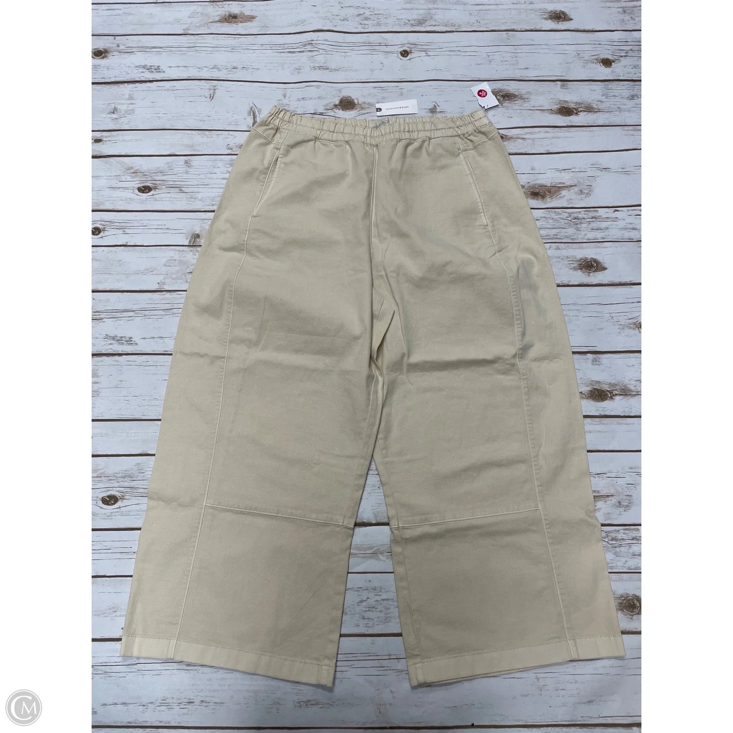 Pants Wide Leg By Pilcro In Cream, Size: L