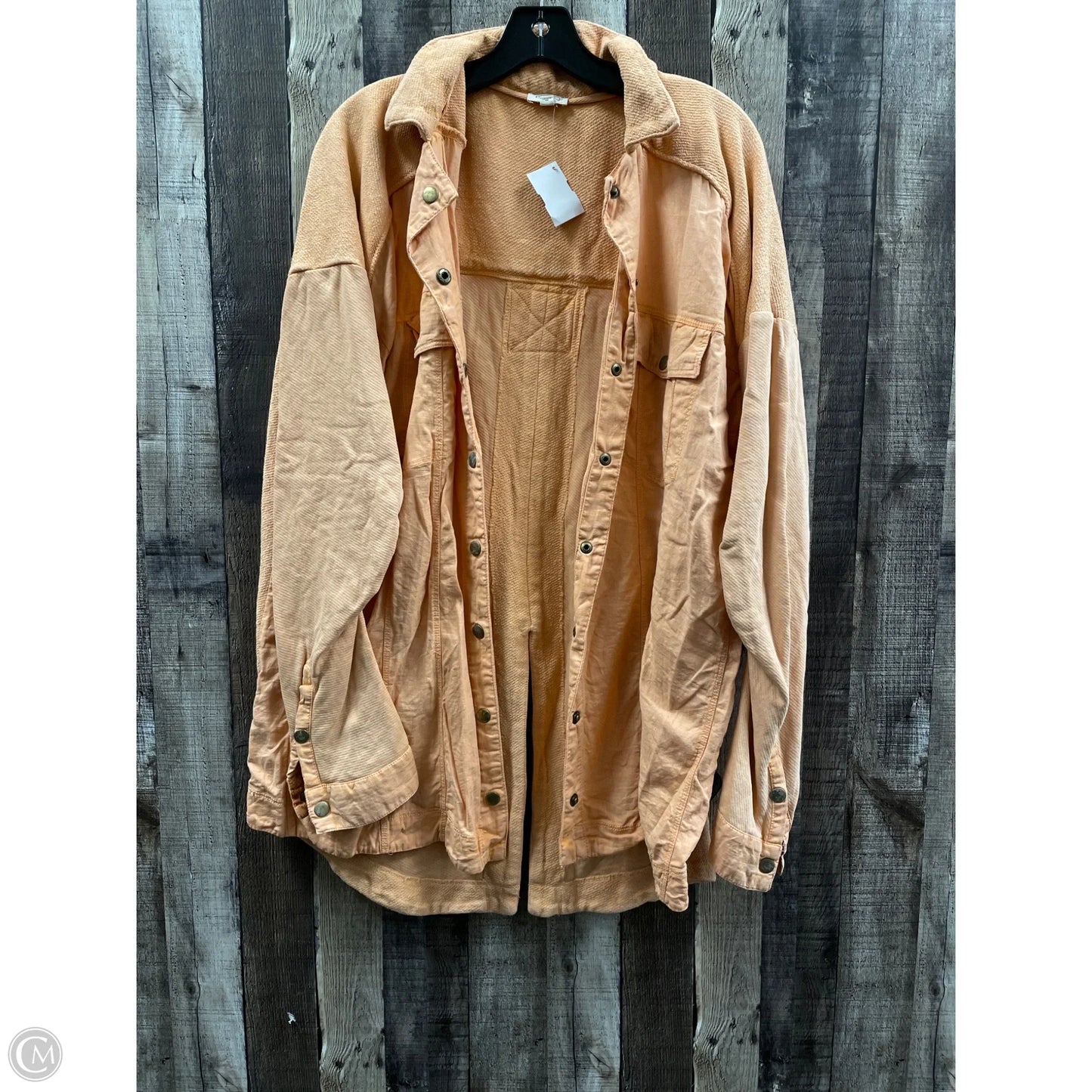 Jacket Other By Pilcro In Peach, Size: Xl