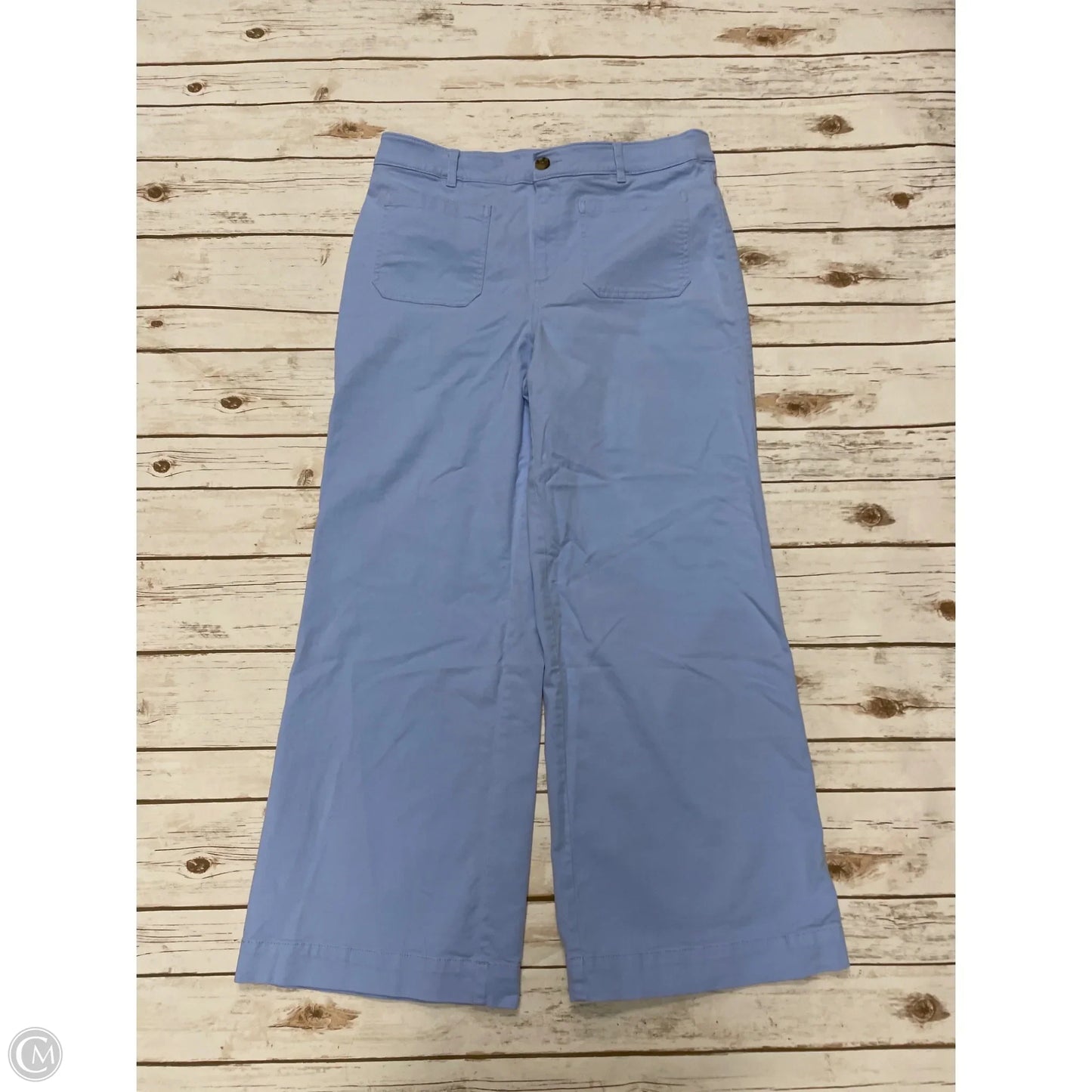 Jeans Wide Leg By Loft In Blue, Size: 14