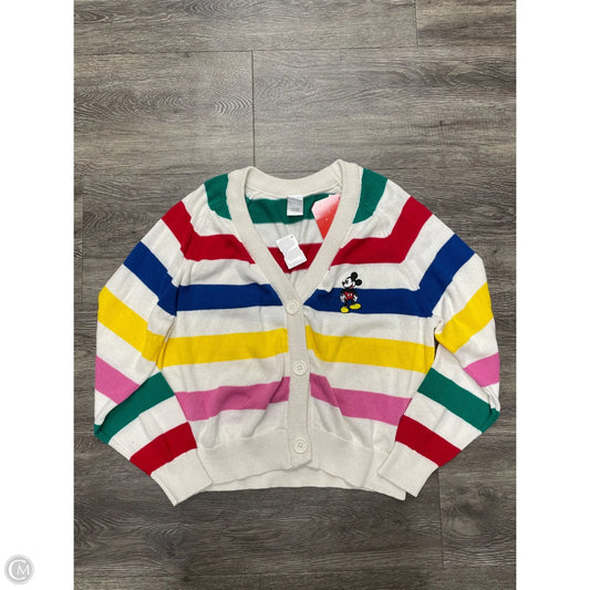 Sweater Cardigan By Disney Store In Multi-colored, Size: L