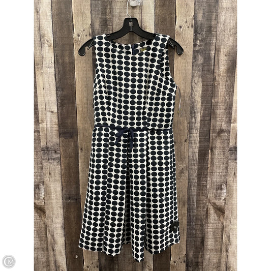 Dress Casual Midi By Taylor In Polkadot Pattern, Size: Xs