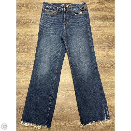 Jeans Boot Cut By American Eagle In Blue Denim, Size: 12l