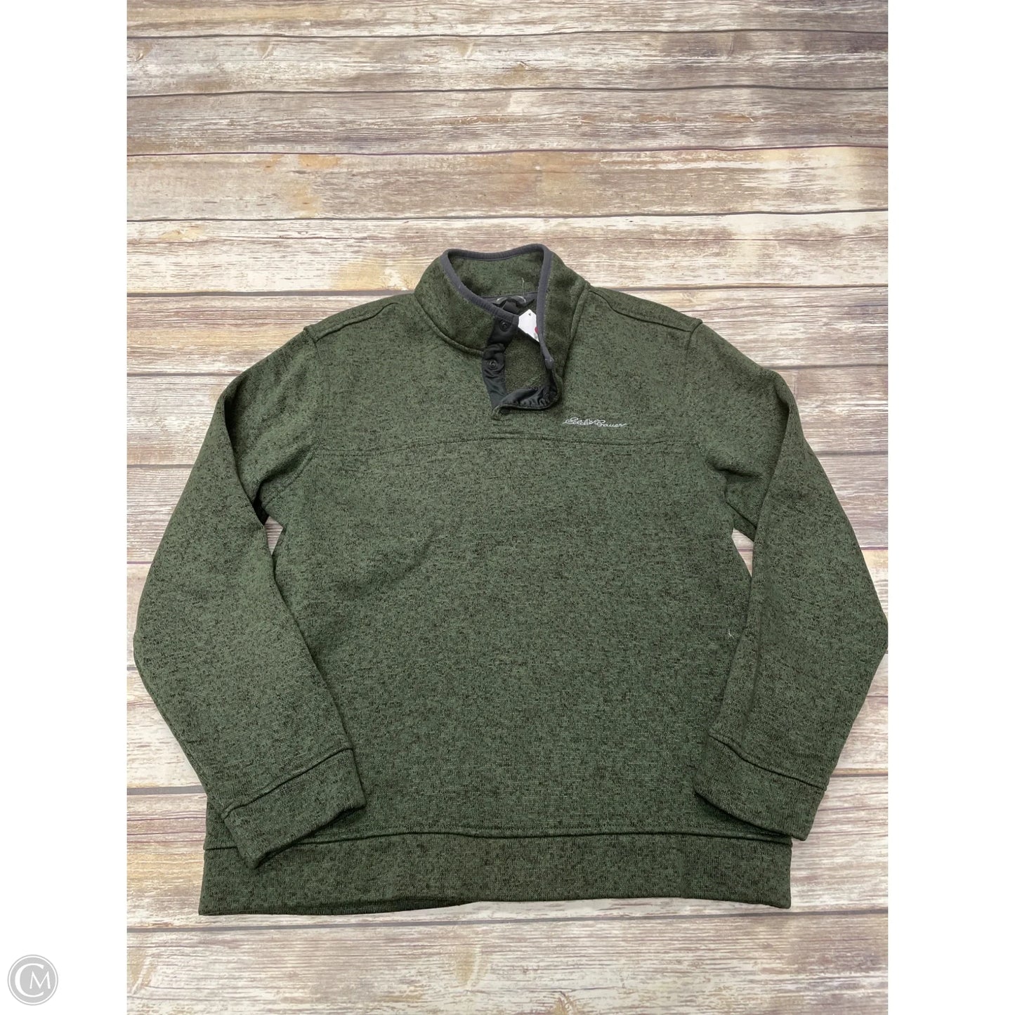 Athletic Fleece By Eddie Bauer In Green, Size: L