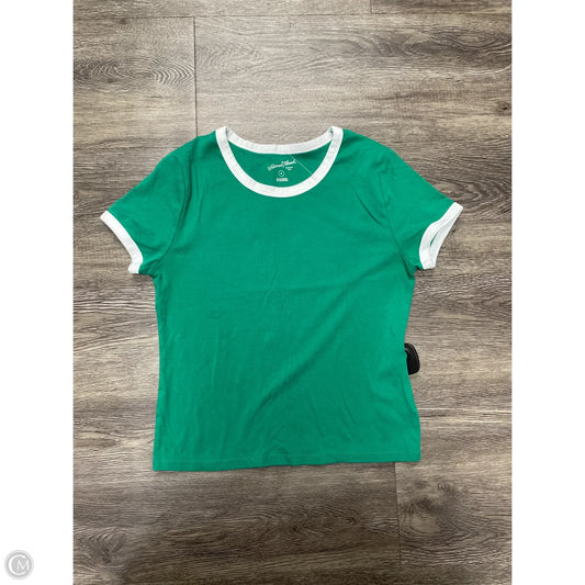 Top Short Sleeve By Universal Thread In Green, Size: M