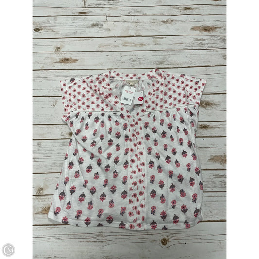 Top Short Sleeve By Lucky Brand In Multi-colored, Size: S