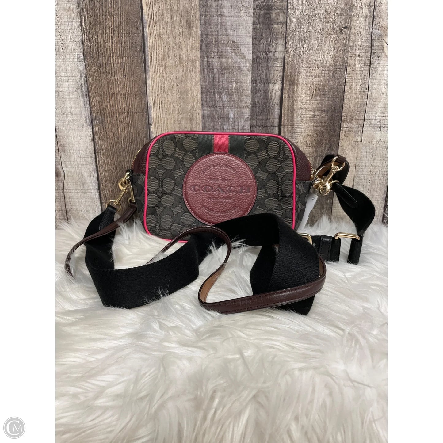 Crossbody Designer By Coach, Size: Large