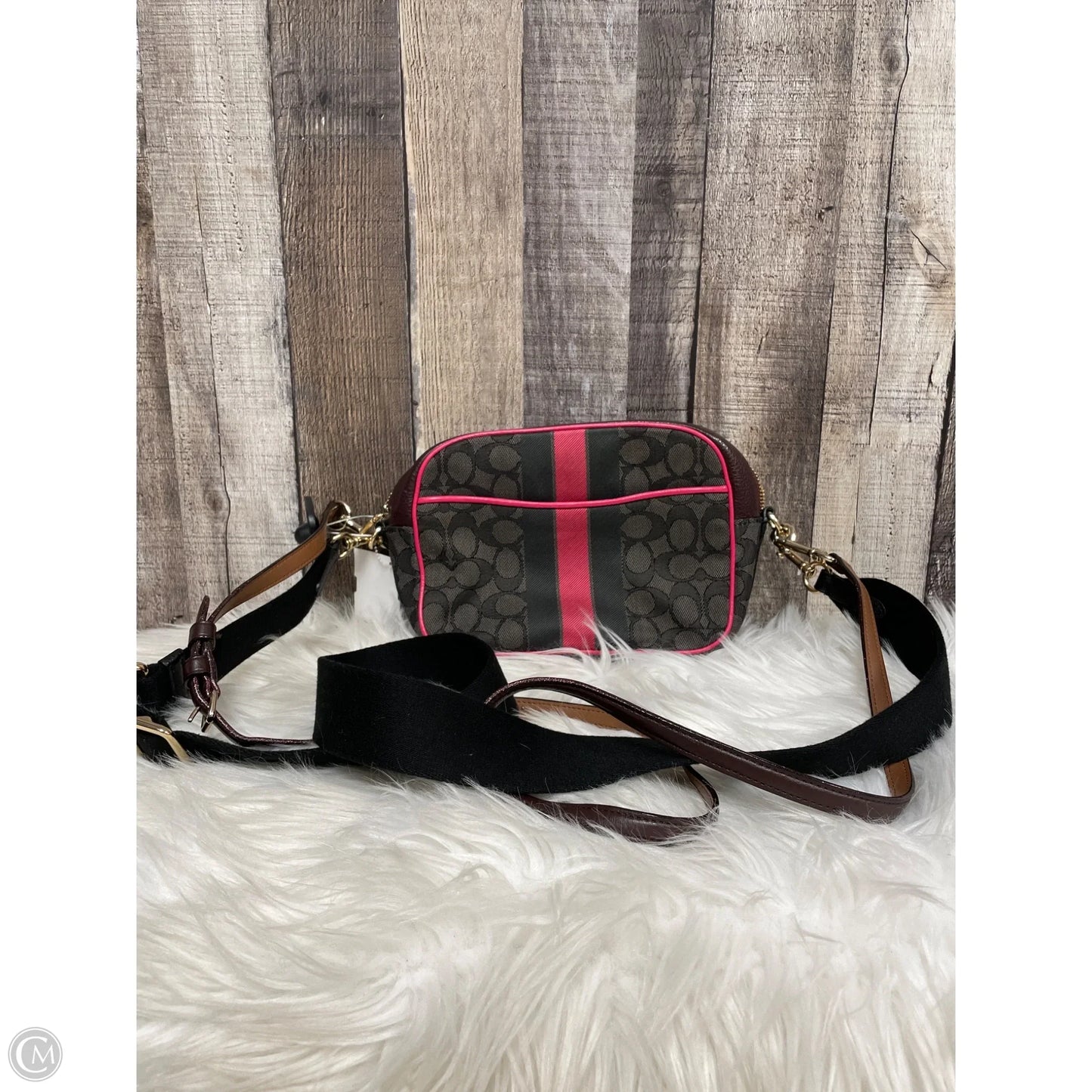 Crossbody Designer By Coach, Size: Large