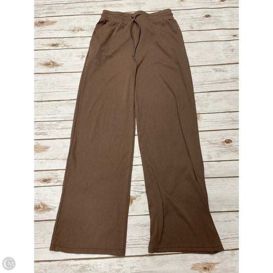 Pants Wide Leg By Cme In Brown, Size: M