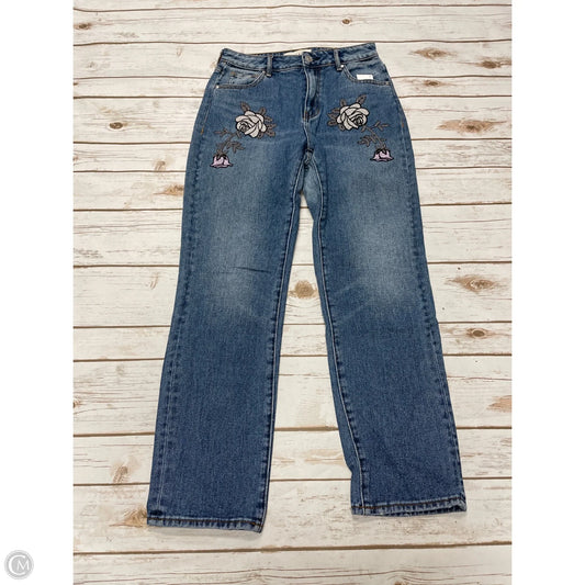 Jeans Straight By Pacsun In Blue Denim, Size: 0