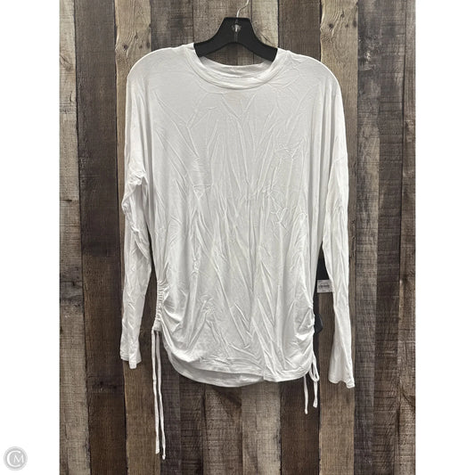 Top Long Sleeve By Simply Vera In White, Size: S