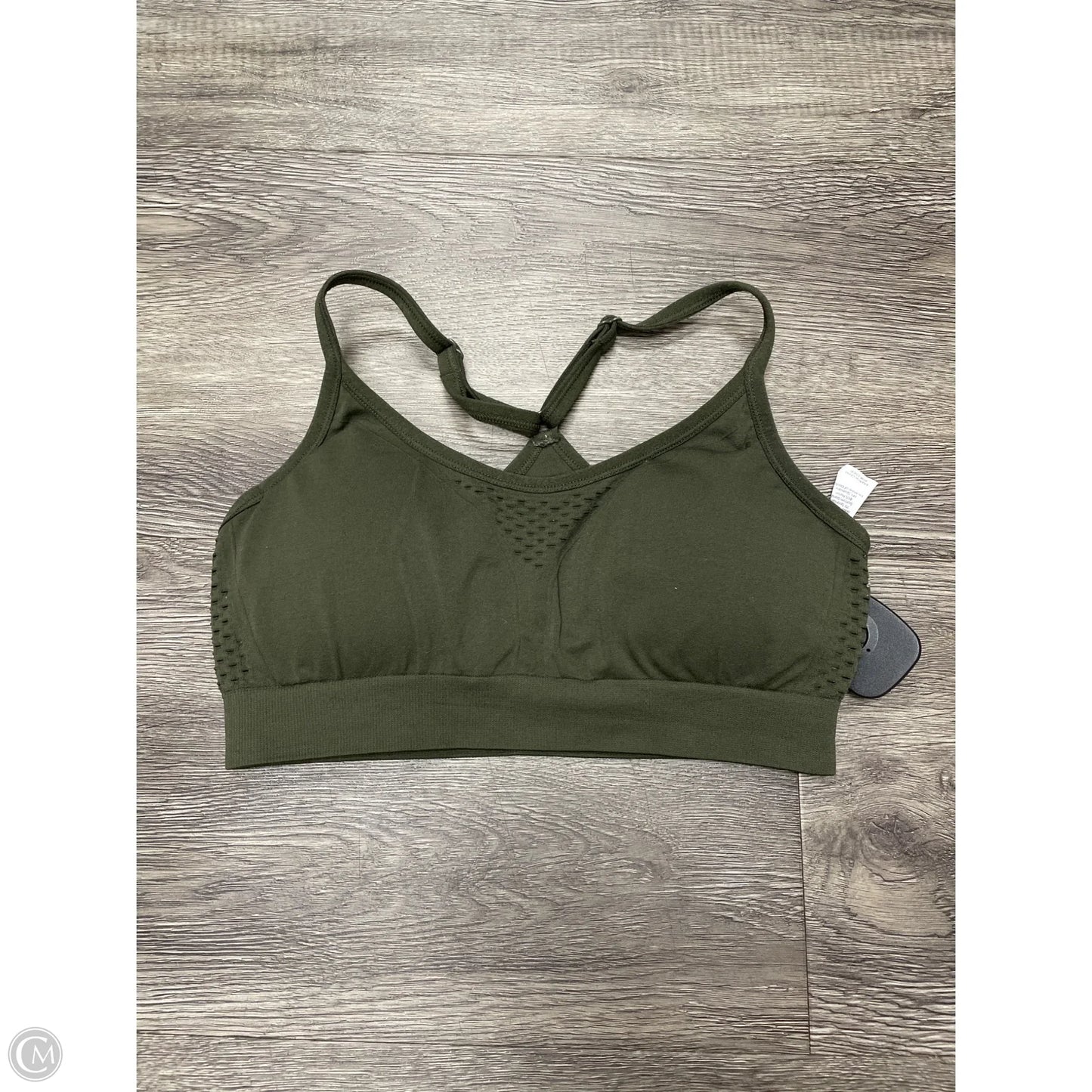 Athletic Bra By Dsg Outerwear In Green, Size: M
