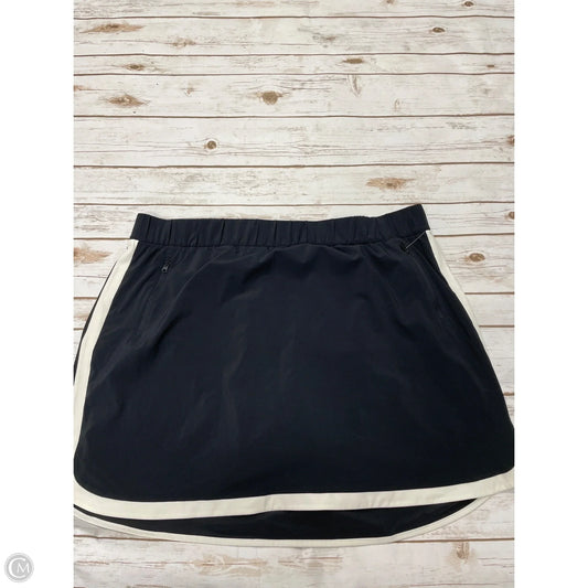 Athletic Skort By Talbots In Black, Size: 3x