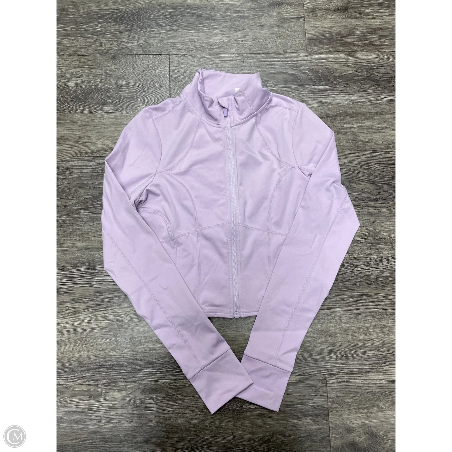 Athletic Jacket By Fabletics In Purple, Size: S