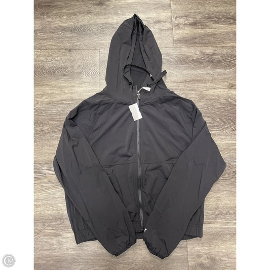 Athletic Jacket By Fabletics In Black, Size: S