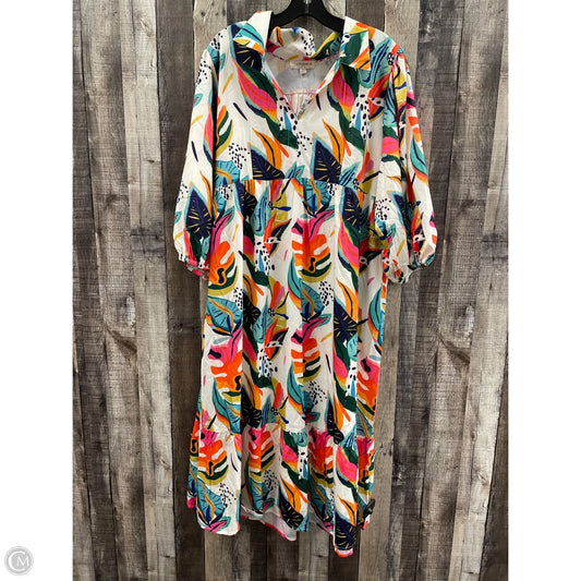 Dress Casual Maxi By Umgee In Multi-colored, Size: Xl