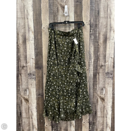 Skirt Maxi By Old Navy In Green, Size: L