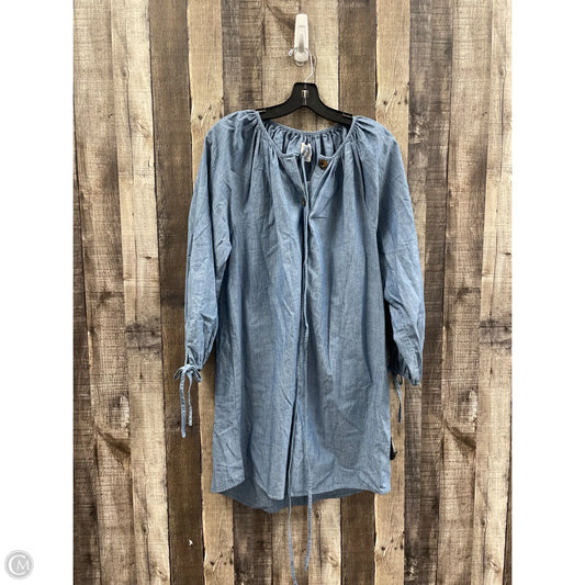 Dress Casual Short By J. Crew In Blue Denim, Size: M