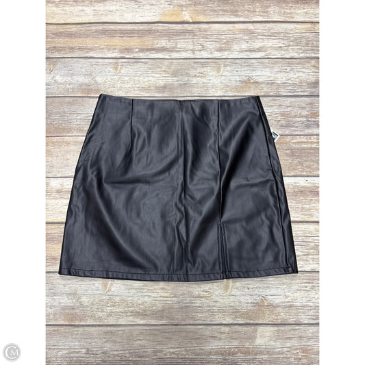 Skirt Mini & Short By Shein In Black, Size: Xl