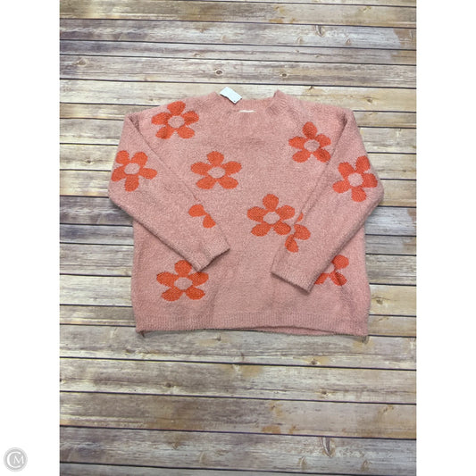 Sweater By Altard State In Peach, Size: L