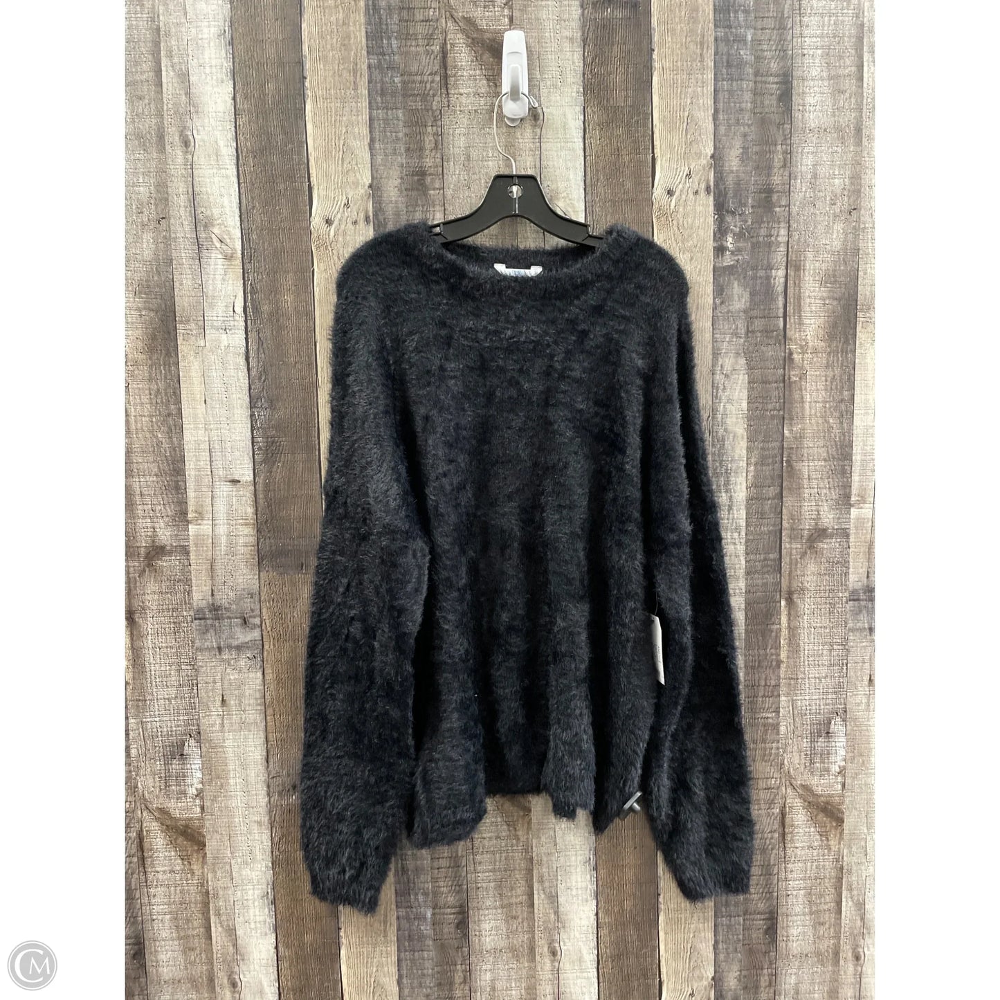 Top Long Sleeve By Time And Tru In Black, Size: Xxl