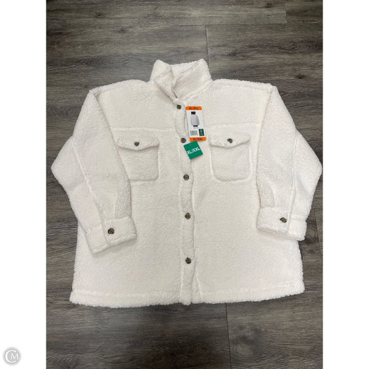 Jacket Shirt By 32 Degrees In Ivory, Size: Xl