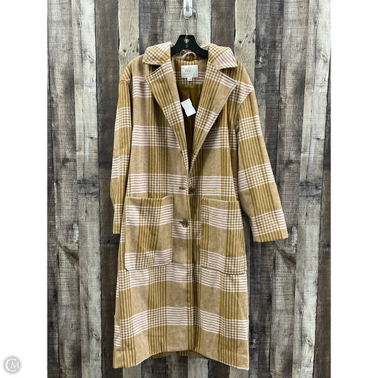 Coat Other By A New Day In Plaid Pattern, Size: Xs