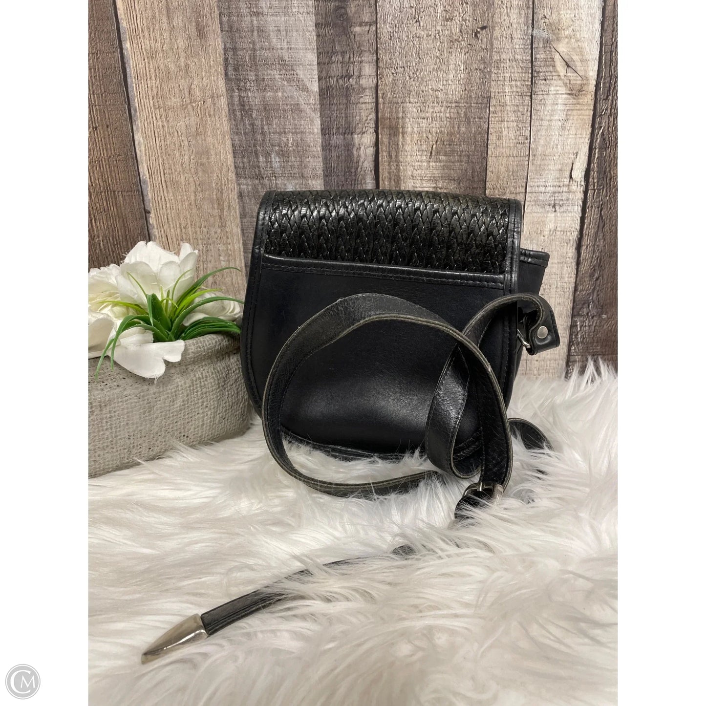 Crossbody Leather By Cme, Size: Small