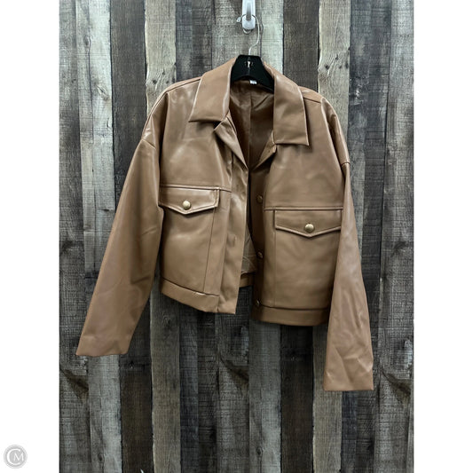 Jacket Other By Ophelia Roe In Tan, Size: Xl