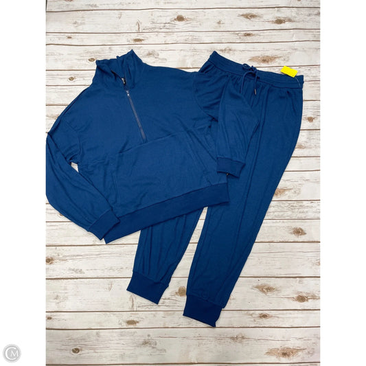 Pants Set 2pc By Btfbm In Blue, Size: L