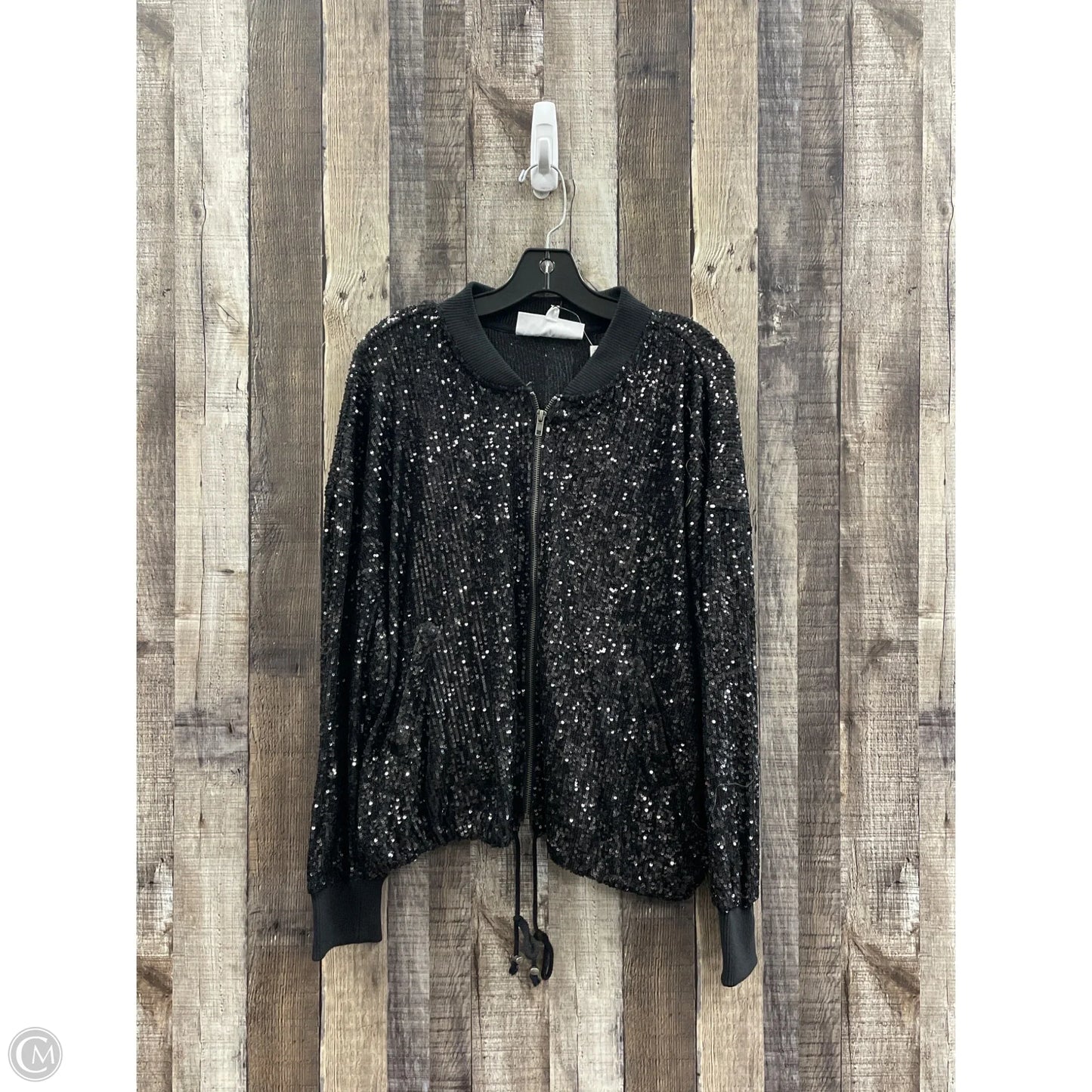Jacket Moto By Steve Madden In Black, Size: Xl