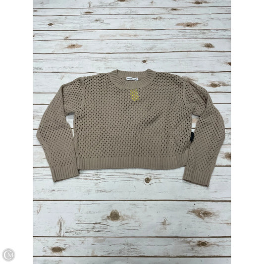 Sweater By Charlotte Russe In Tan, Size: S