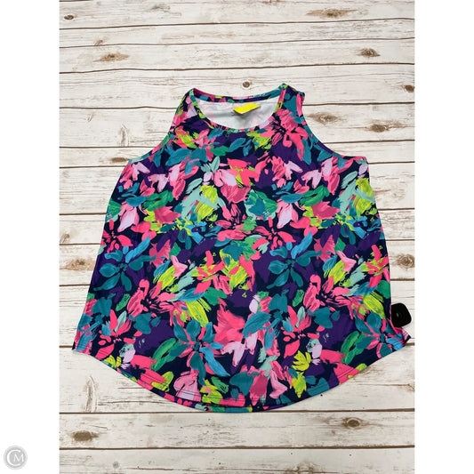 Athletic Tank Top By Tek Gear In Multi-colored, Size: Xxl