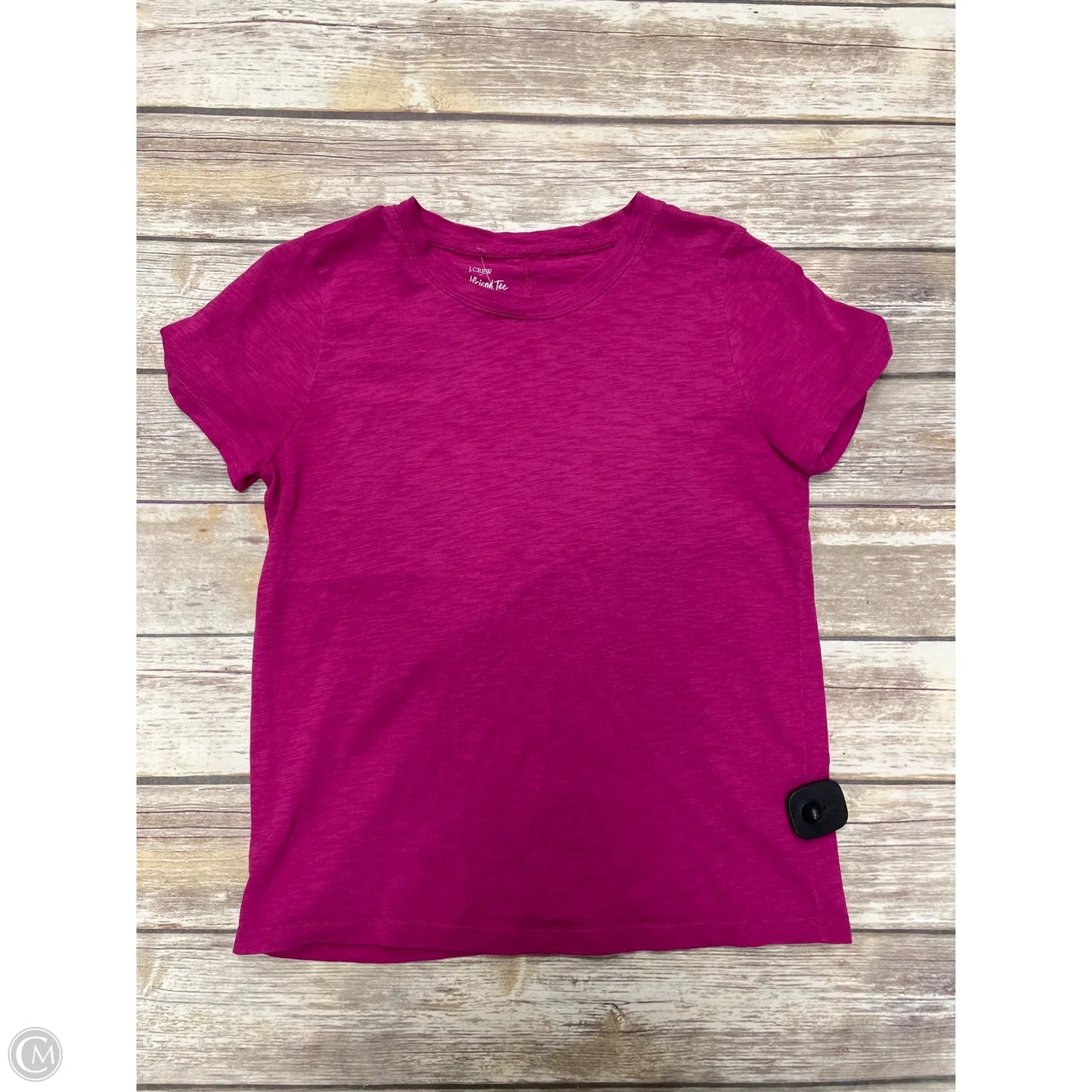 Top Short Sleeve By J. Crew In Pink, Size: M