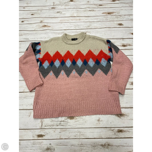 Sweater By Ana In Multi-colored, Size: M