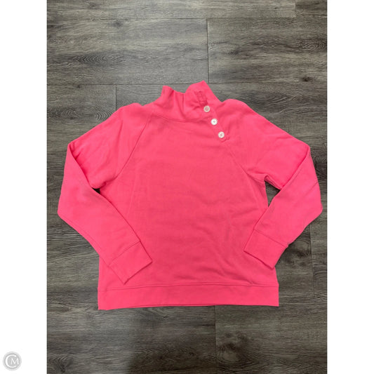 Sweatshirt Collar By J. Crew In Pink, Size: L