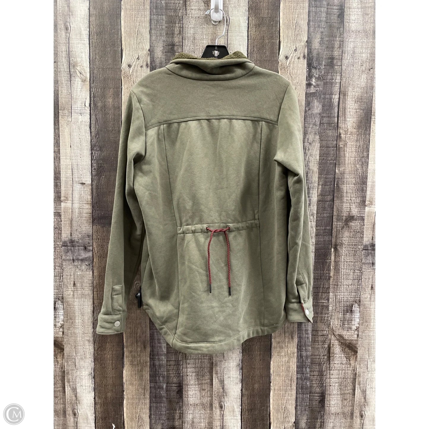 Jacket Fleece By Columbia In Green, Size: M