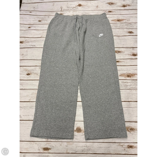 Pants Lounge By Nike In Grey, Size: 1x