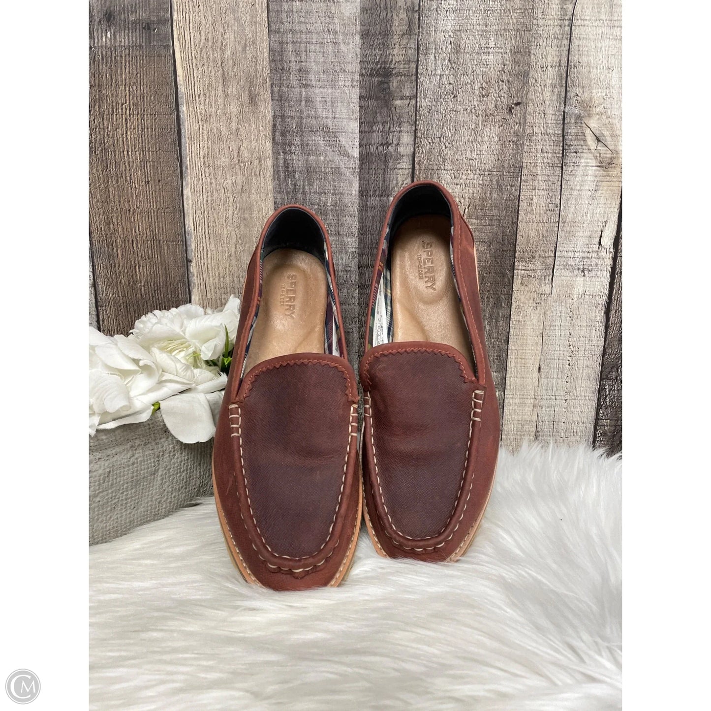 Shoes Flats By Sperry In Brown, Size: 8.5