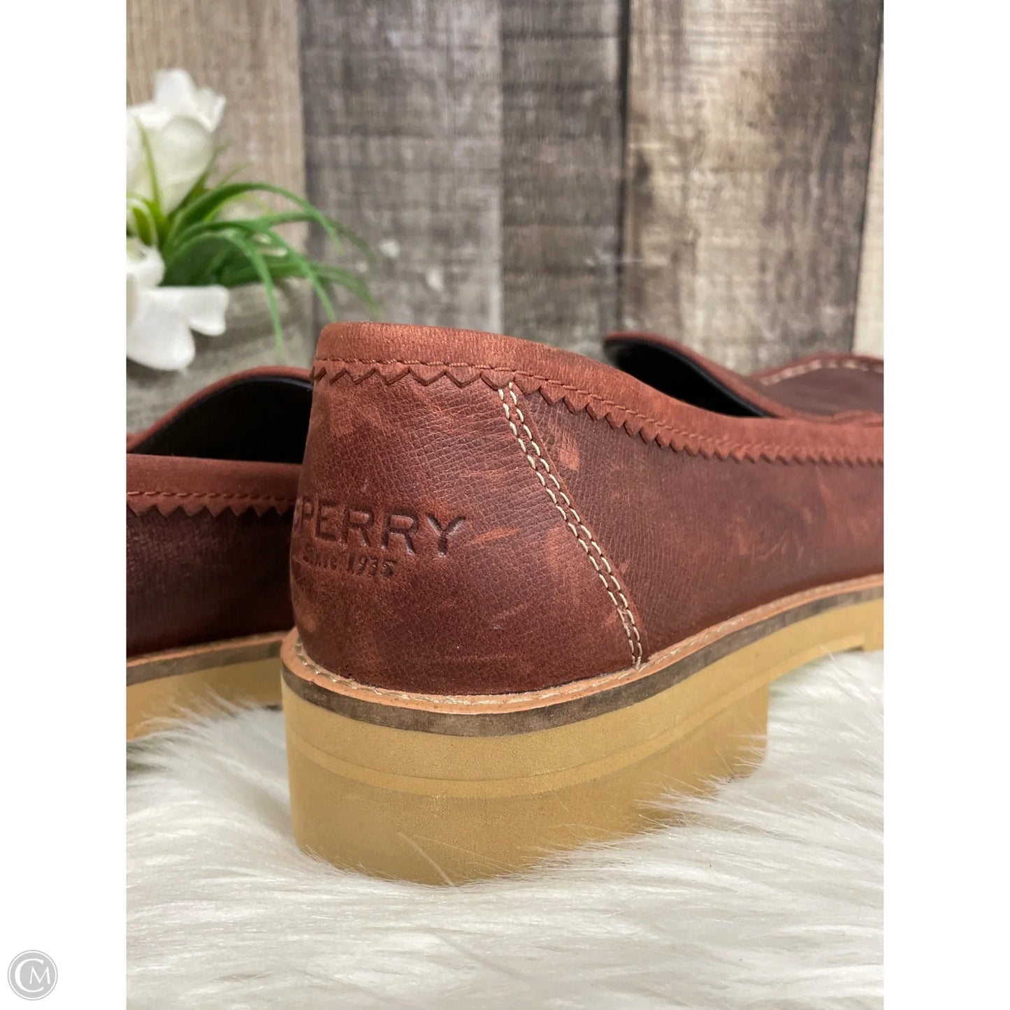Shoes Flats By Sperry In Brown, Size: 8.5