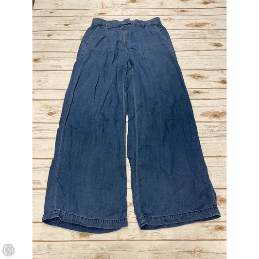 Pants Wide Leg By American Eagle In Navy, Size: 4