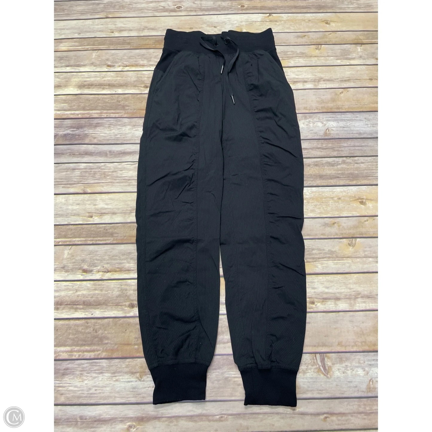 Athletic Pants By Lululemon In Black, Size: 0