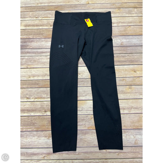 Athletic Leggings By Under Armour In Black, Size: L