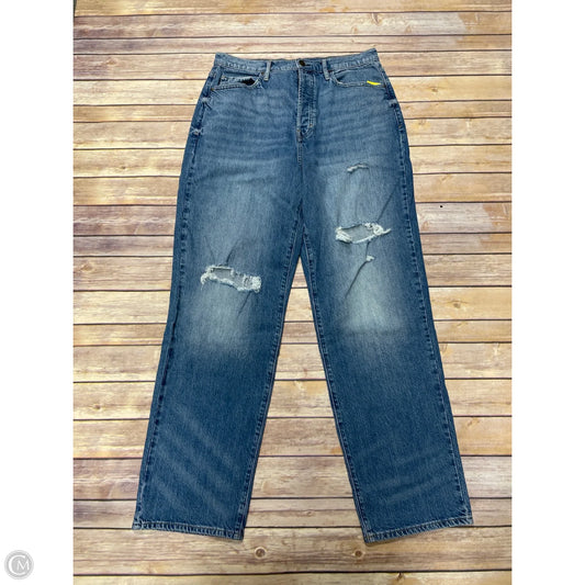 Jeans Wide Leg By Ana In Blue Denim, Size: 12