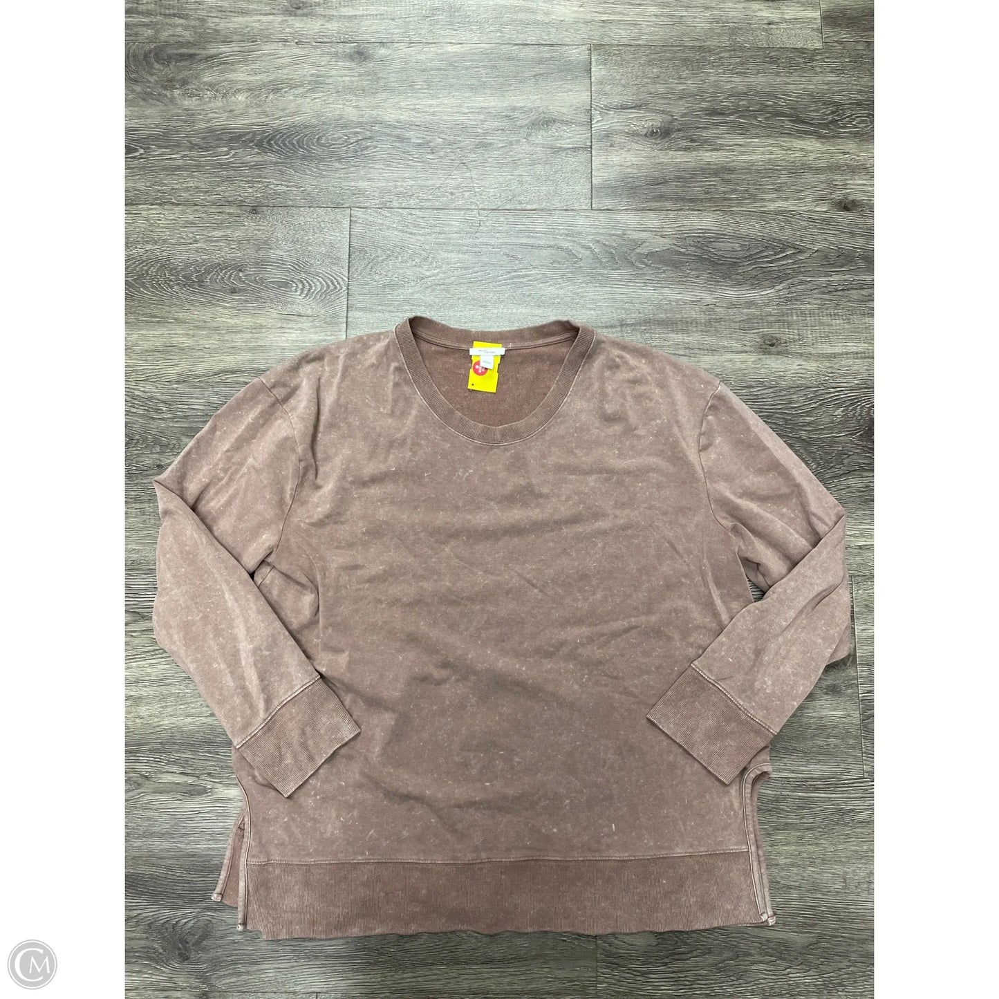 Sweatshirt Crewneck By Daily Ritual In Brown, Size: Xxl