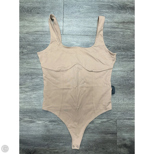 Bodysuit By Abercrombie And Fitch In Tan, Size: L