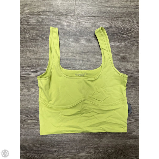 Top Sleeveless By Abercrombie And Fitch In Green, Size: L