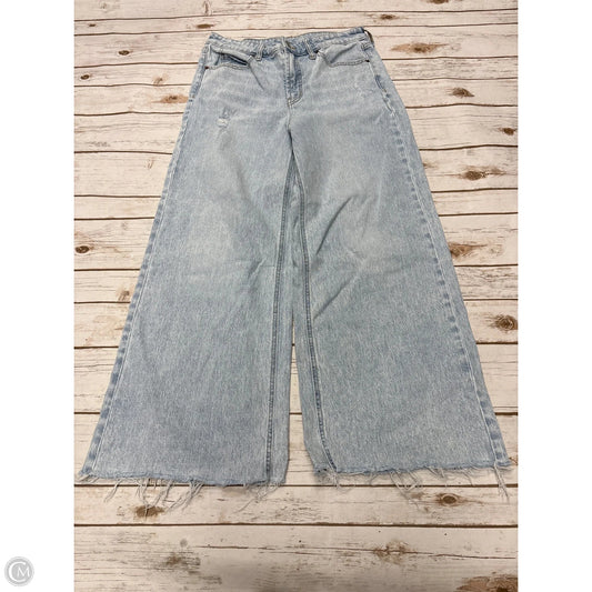 Jeans Wide Leg By Old Navy In Blue Denim, Size: 10